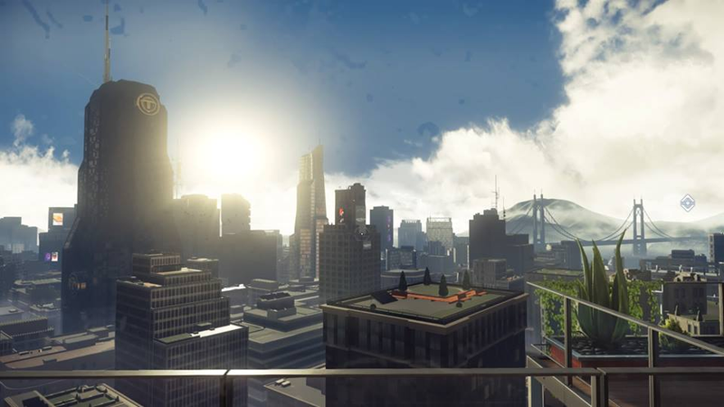 The view from Morgan Yu’s apartment is pretty sick.